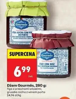Biedronka Dżem z gruszek rocha Gourmes oferta