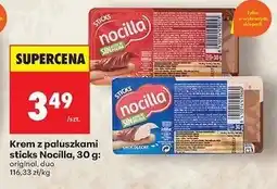 Biedronka Krem z paluszkami duo Nocilla oferta