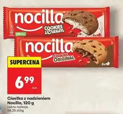 Biedronka Ciastka z nadzieniem waniliowym Nocilla oferta