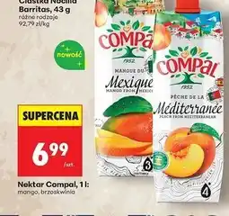 Biedronka Nektar brzoskwiniowy Compal oferta
