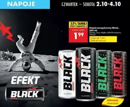 Biedronka Napój energetyczny sex dragon Black Energy oferta