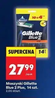 Biedronka Maszynka do golenia Gillette Blue Ii Plus oferta