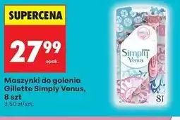 Biedronka Maszynka do golenia pink Gillette Simply Venus oferta
