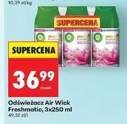 Biedronka Wkład magnolia i kwiat wiśni Air Wick Freshmatic oferta