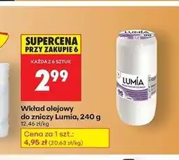 Biedronka Wkład olejowy do zniczy 240 g 96 h Lumia oferta