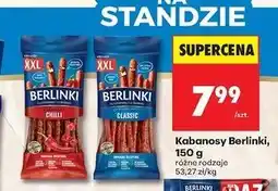 Biedronka Kabanosy chilli Morliny Berlinki oferta