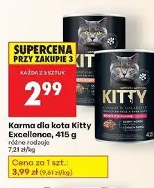 Biedronka Karma dla kota z indykiem Kitty Excellence oferta
