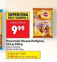 Biedronka Przysmak dla psa multi Pedigree Schmackos oferta
