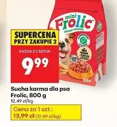 Biedronka Karma dla psa mini Frolic oferta