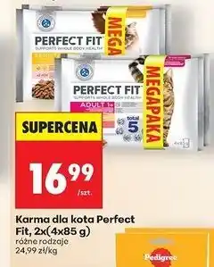 Biedronka Karma dla kota sensitive 1+ Perfect Fit oferta
