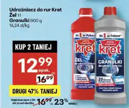 Delikatesy Centrum Udrażniacz do rur Kret Żel/Granulki oferta