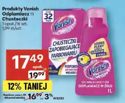 Delikatesy Centrum Produkty Vanish Odplamiacz/Chusteczki oferta