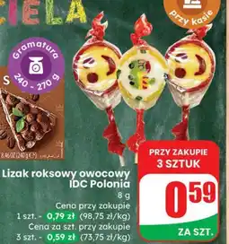 Dino Lizak roksowy owocowy IDC Polonia oferta