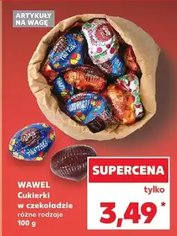 Kaufland Cukierki w czekoladzie różne rodzaje Wawel oferta