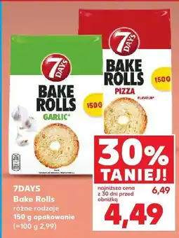 Kaufland Przekąski Bake Rolls różne rodzaje 7Days oferta