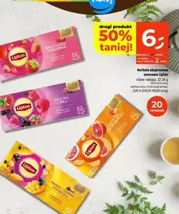 Dealz Herbata ekspresowa owocowa Lipton 32-34g oferta