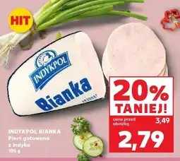 Kaufland Pierś gotowana z indyka Bianka Indykpol oferta