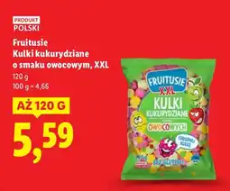 Lidl Kulki kukurydziane o smaku owocowym XXL Frutusie oferta