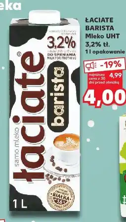 Kaufland Mleko Barista UHT 3,2% Łaciate oferta
