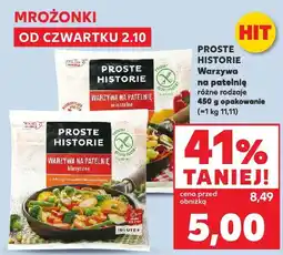Kaufland Warzywa na patelnię różne rodzaje Proste Historie oferta