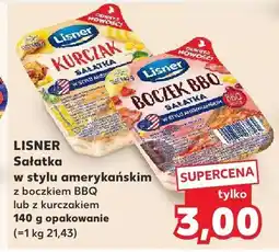 Kaufland Sałatka w stylu amerykańskim z boczkiem bbq Lisner oferta