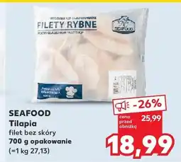 Kaufland Tilapia mrożona filet bez skóry Seafood oferta