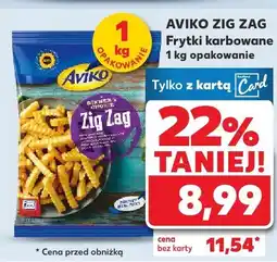 Kaufland Frytki karbowane Zig Zag Aviko oferta