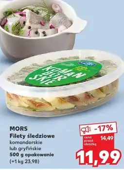 Kaufland Filety śledziowe komandorskie Mors oferta