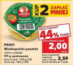 Kaufland Pasztet wielkopolski różne rodzaje Profi oferta