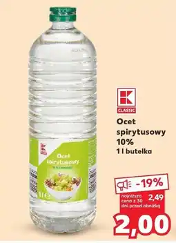 Kaufland Ocet spirytusowy 10% K-Classic oferta
