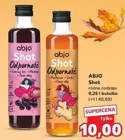 Kaufland Shot różne rodzaje Abjo oferta