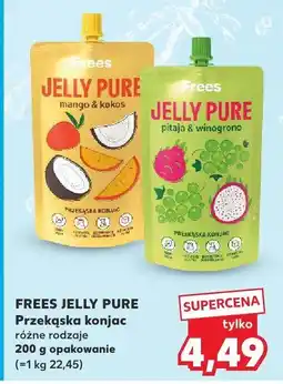 Kaufland Przekąska konjac Jelly Pure różne rodzaje Frees oferta