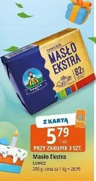 E.Leclerc Masło ekstra łowickie 200 g Łowickie oferta