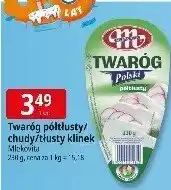 E.Leclerc Twaroż półtłusty chudy/rustykalny klimeko 250 g Mlekovita oferta