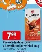 E.Leclerc Czekolada deserowa z kawałkami karmelu i soli Equador oferta