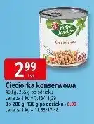 E.Leclerc Ciecierka konserwowa 400g Kuchnia Jarska oferta