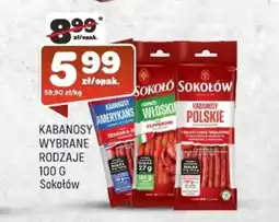 Społem Kabanosy Sokołów oferta