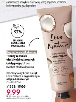 Oriflame Krem odżywczy Oriflame oferta