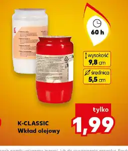 Kaufland Wkład olejowy K-Classic oferta