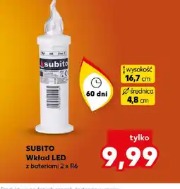 Kaufland Wkład LED Subito oferta