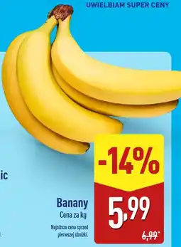 ALDI Banany 1 kg Aldi oferta