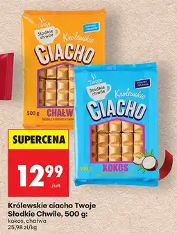 Biedronka Ciastka Królewskie ciacho kokos Twoje Słodkie Chwile oferta