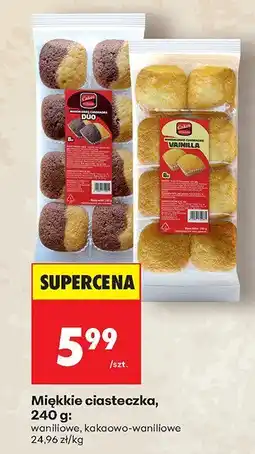 Biedronka Miękkie ciasteczka waniliowe Biedronka oferta