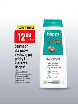 Polomarket Szampon dla psów zwalczający pchły i kleszcze Happs oferta