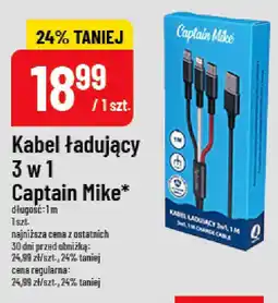 Polomarket Kabel ładujący 3 w 1 Captain Mike oferta