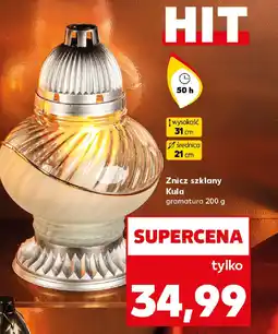 Kaufland Znicz szklany Kula oferta