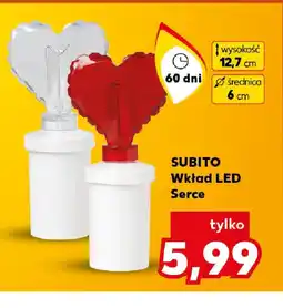 Kaufland Subito Wkład LED Serce oferta