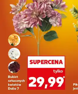 Kaufland Bukiet sztucznych kwiatów Dalia 7 oferta