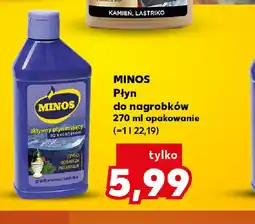 Kaufland Płyn do nagrobków Minos oferta