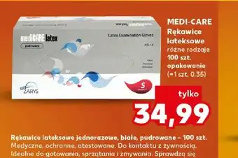Kaufland Rękawice lateksowe MEDI-CARE oferta
